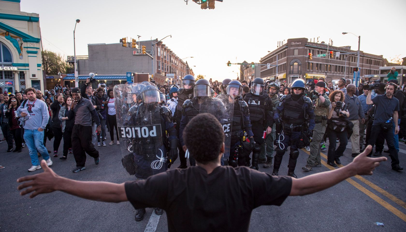 Freddie Gray Protestors