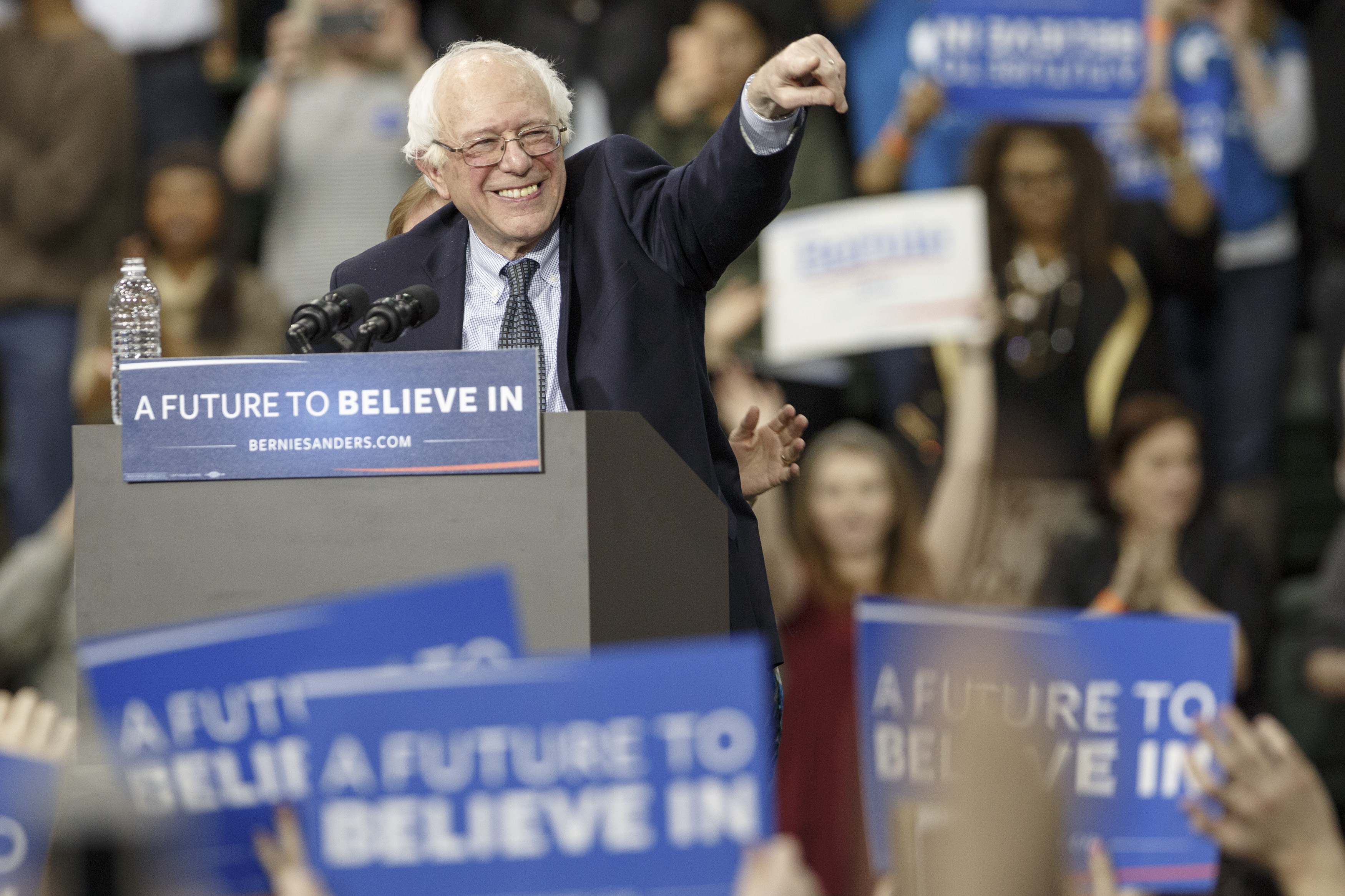 Bernie Sanders Holds Rally At Chicago State University