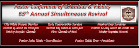 Pastor Conference of Columbus and Vicinity 65th Annual Simultaneous Revival