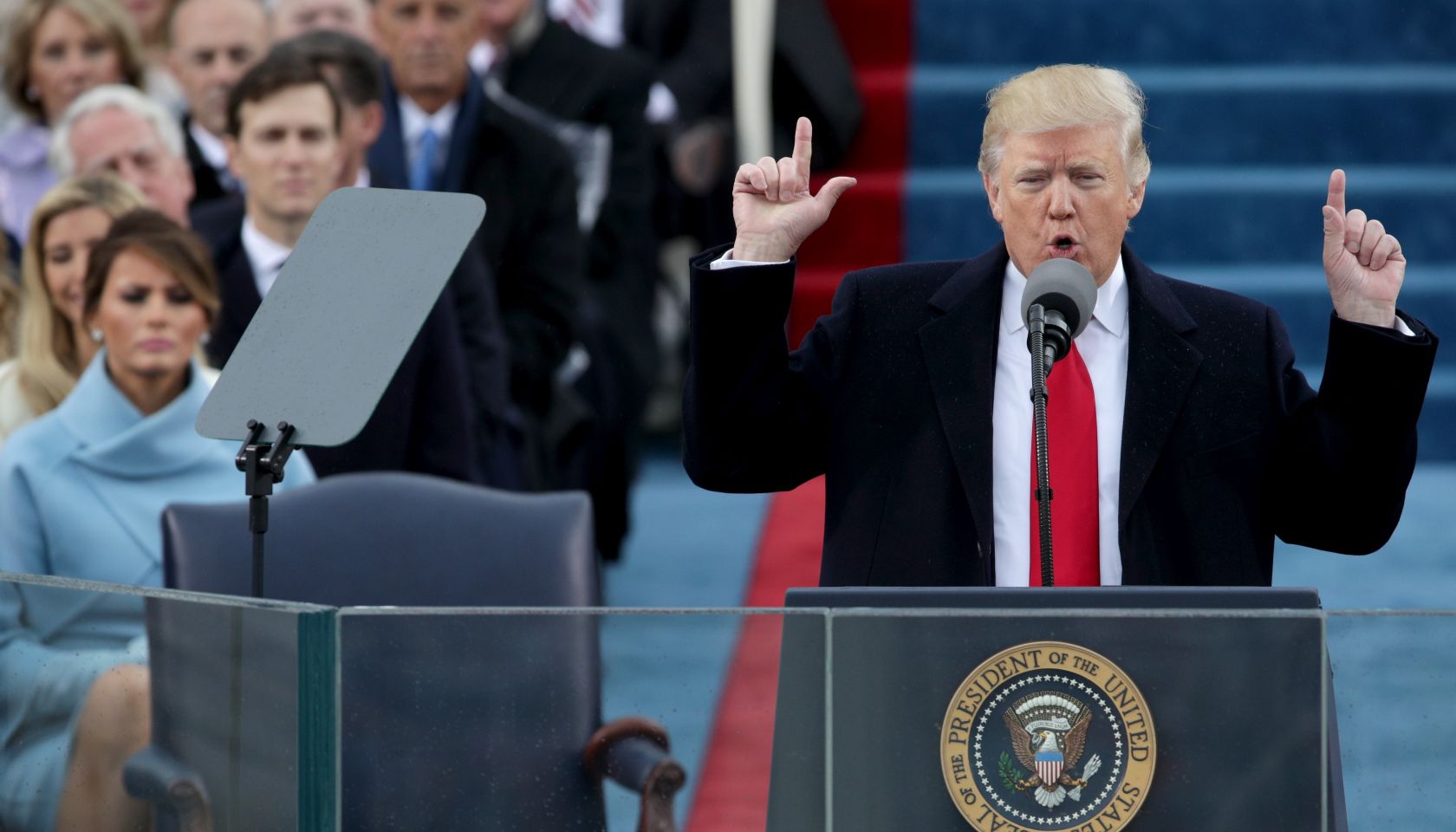 Donald Trump Is Sworn In As 45th President Of The United States