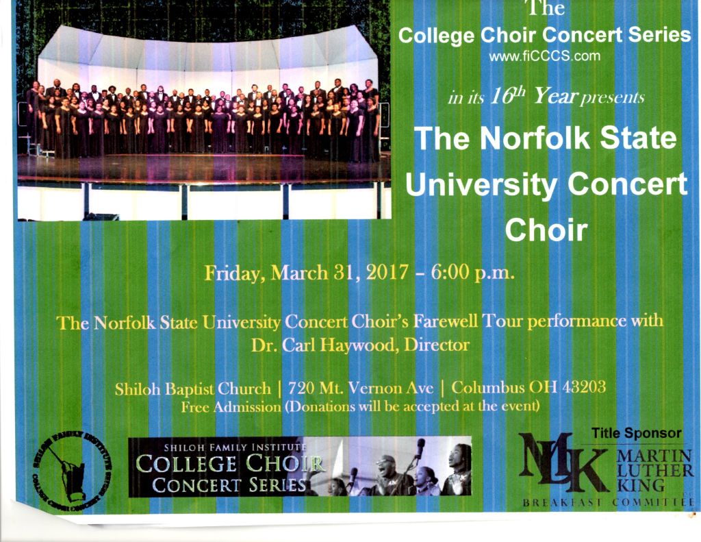 Norfolk State University Choir Concert