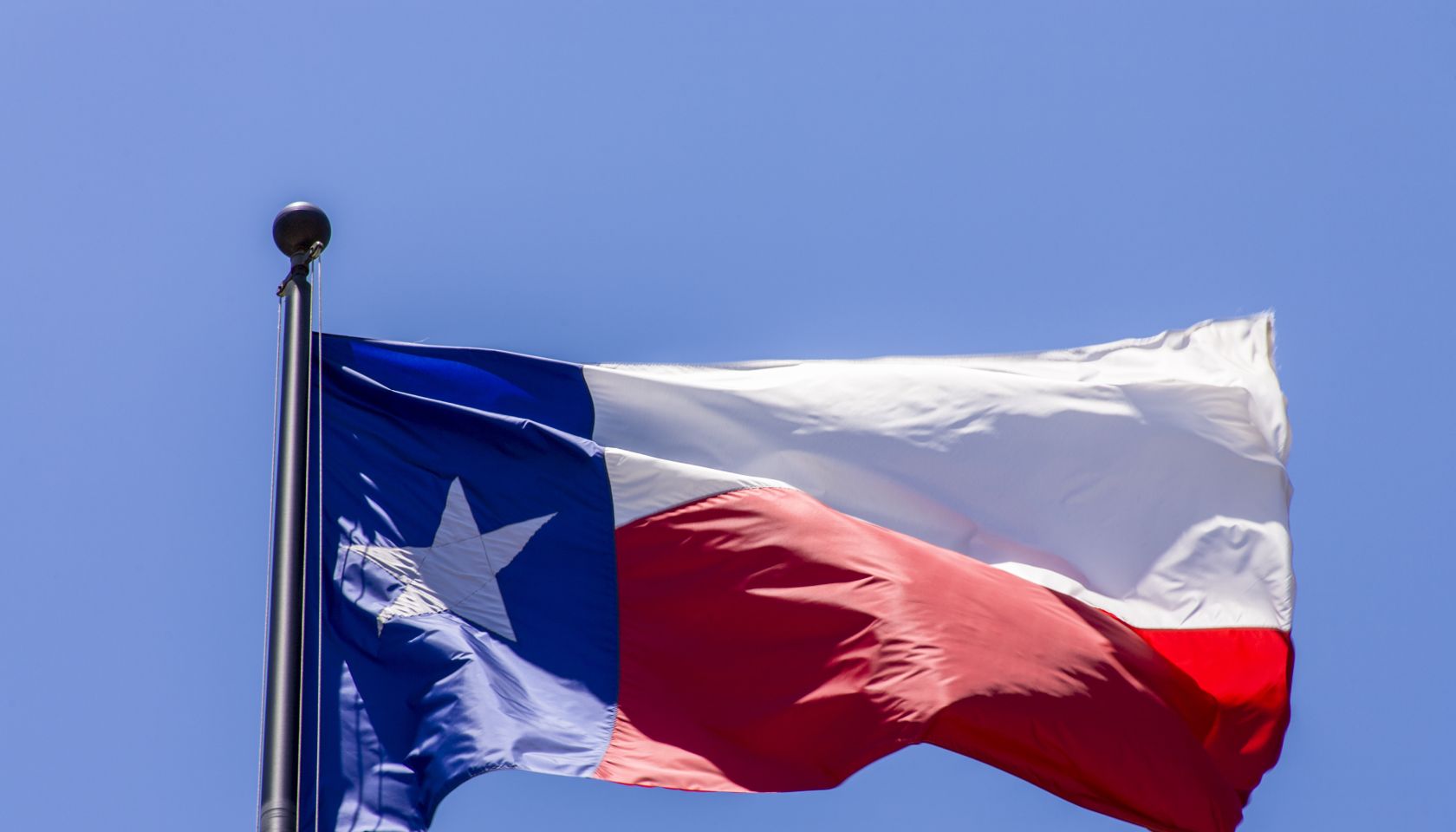 Texas Flag, Austin, Texas, USA