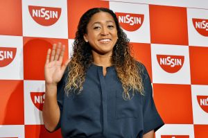 Naomi Osaka photocall in Yokohama