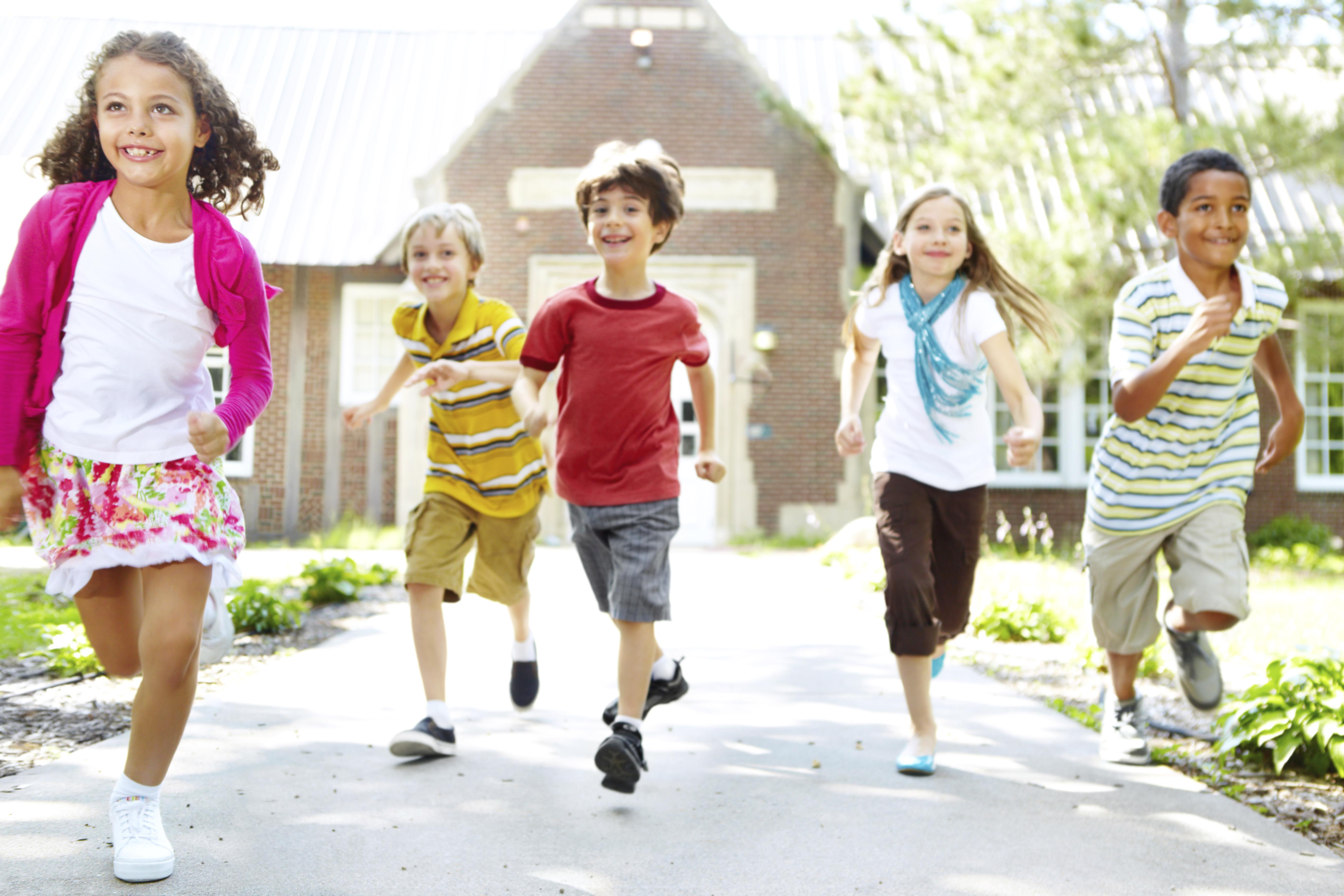 Sprinting to their goal!