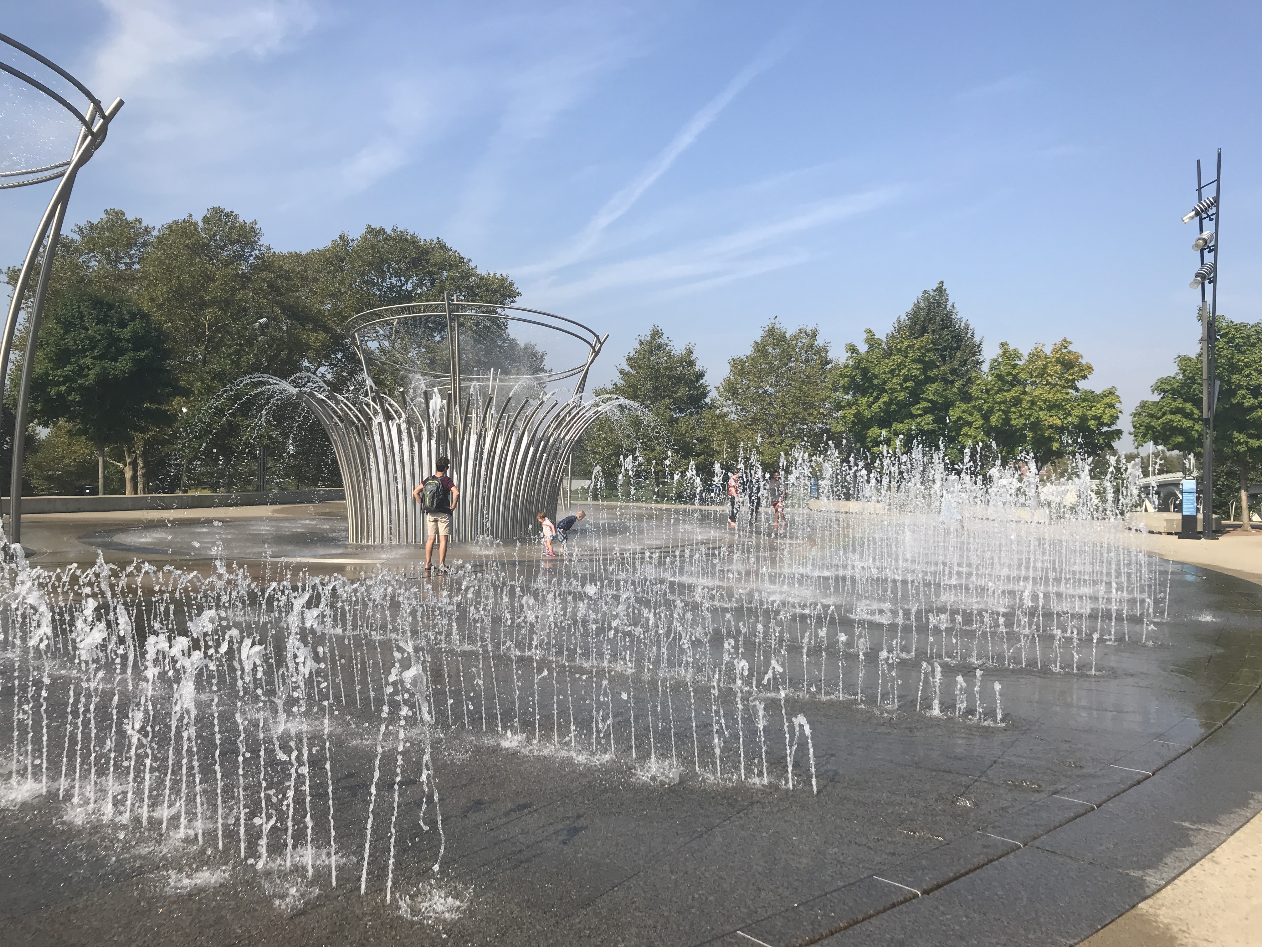 Bicentennial Park Columbus Ohio Downtown
