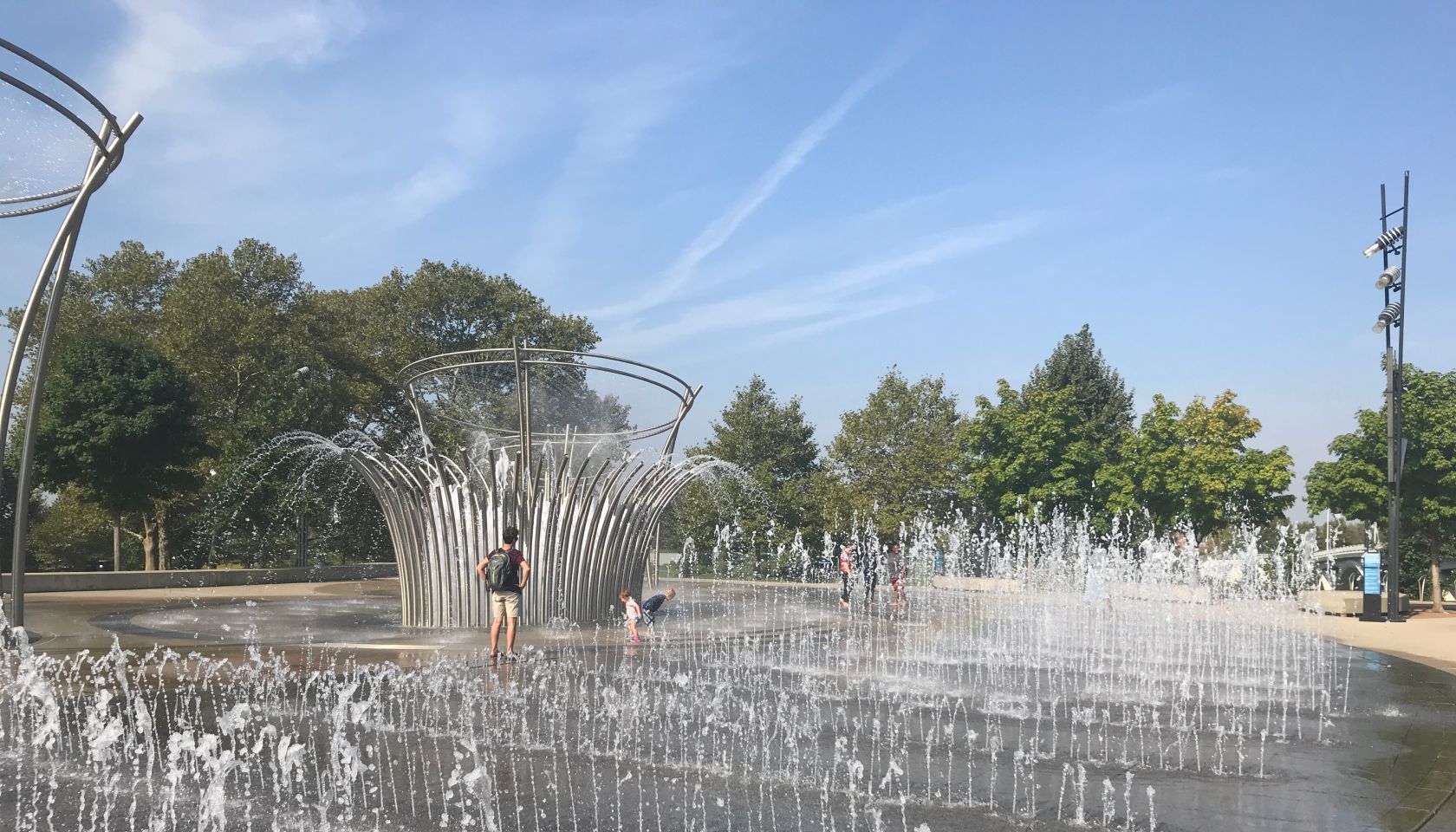 Bicentennial Park Columbus Ohio Downtown