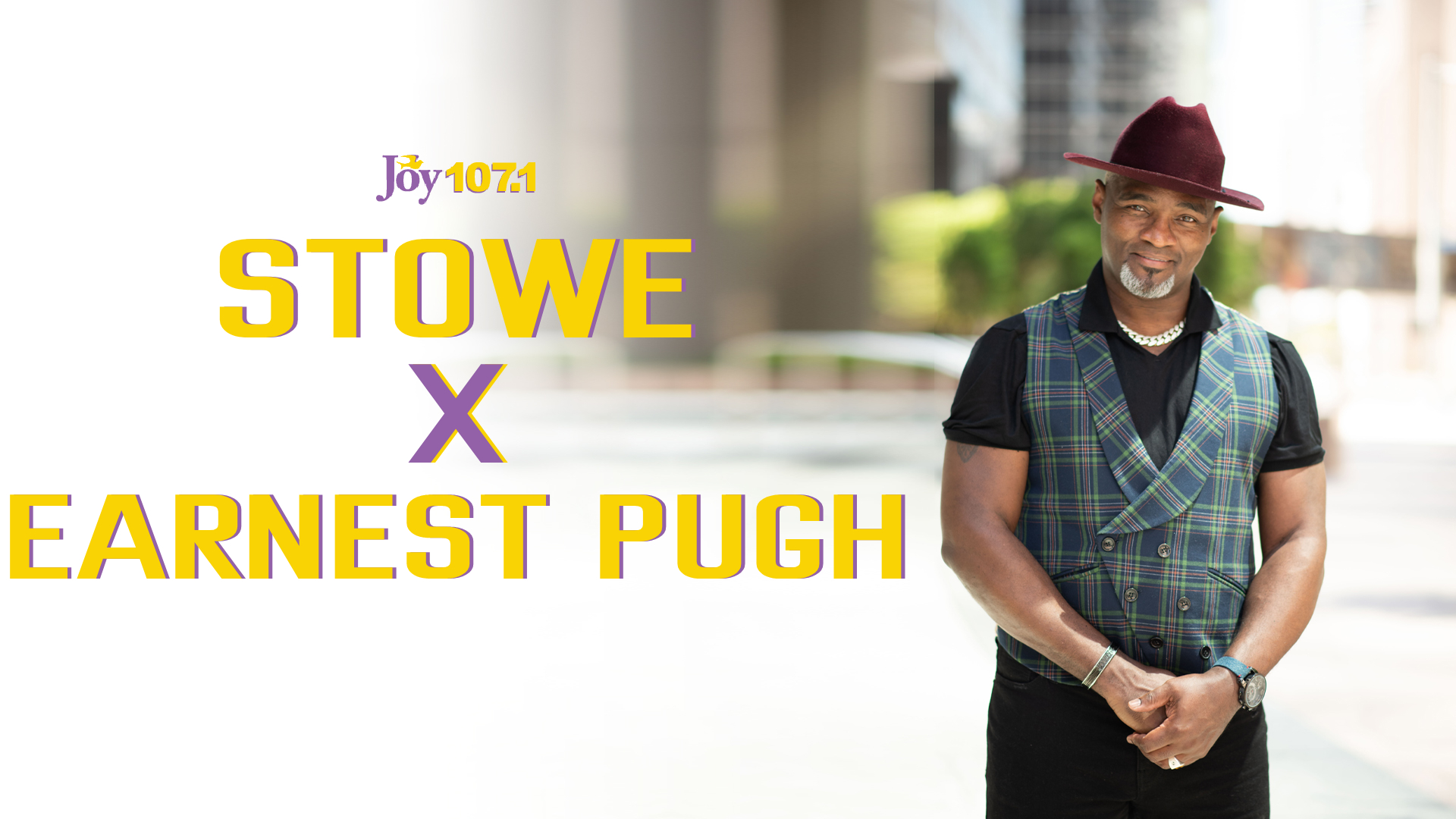 WJYD Interview Stowe with Ernest Pugh