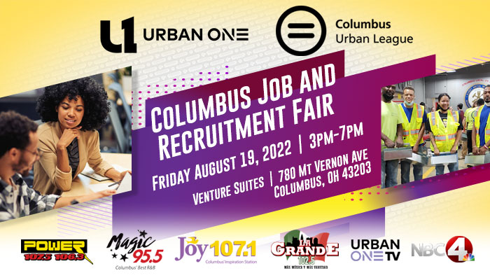 URBAN ONE COLUMBUS AND COLUMBUS URBAN LEAGUE JOB AND RECRUITMENT FAIR