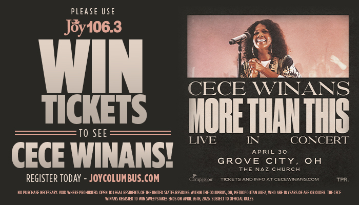 CeCe Winans Register to Win Contest